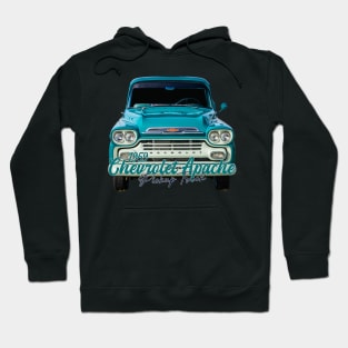 Restored 1959 Chevrolet Apache Pickup Truck Hoodie